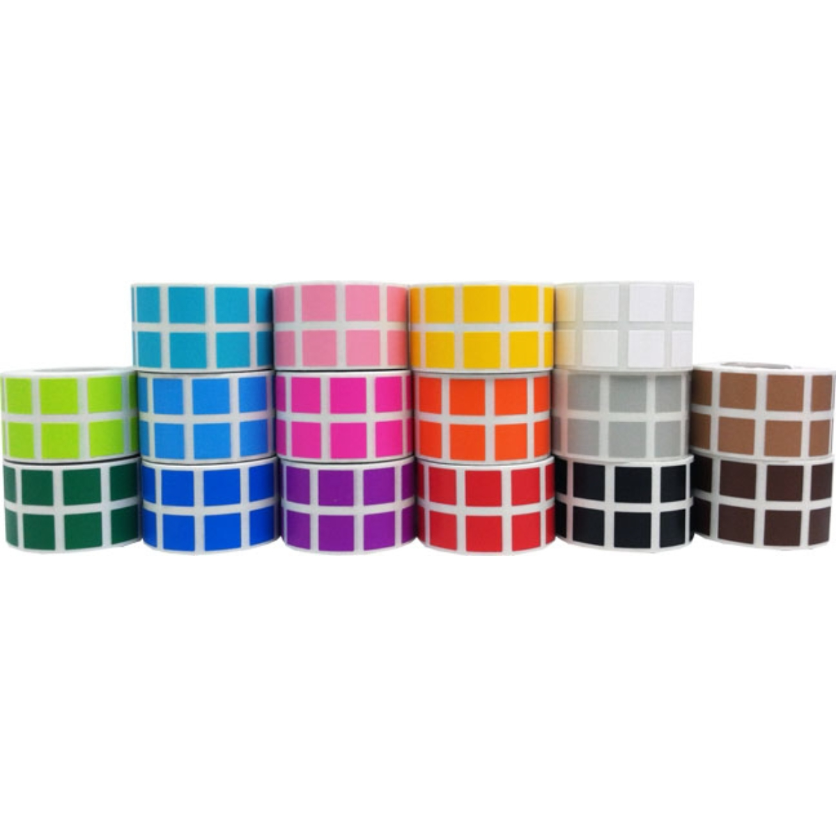 16 Colors Bulk Pack | 1/2" Square 16 Colors Bulk Pack | 1/2" Square