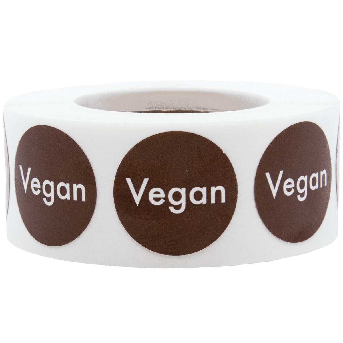 Small Round Vegan Stickers QTY 500 Small Round Vegan Stickers QTY 500