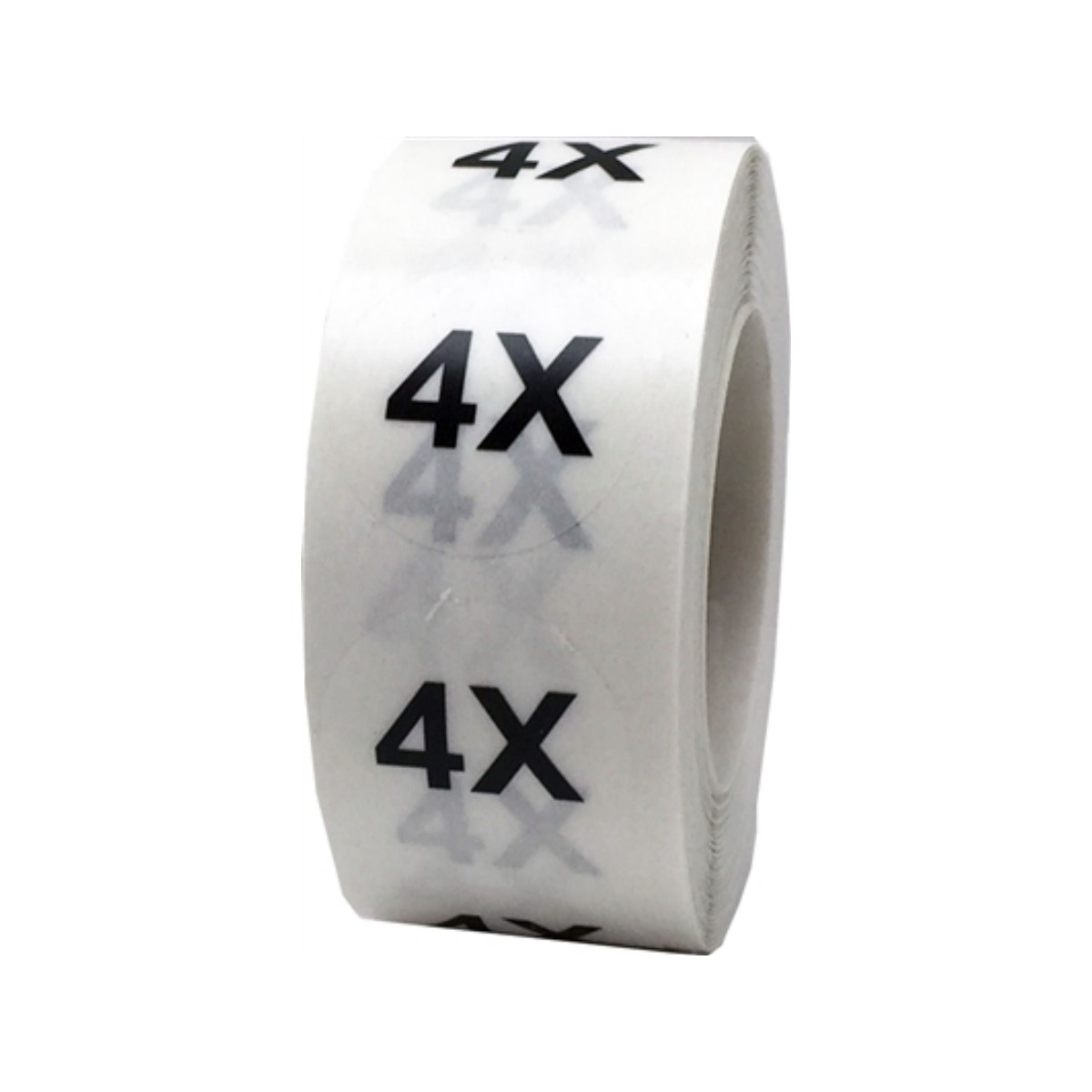 Ultra Clear Round Size Label Stickers for Shirts QTY 500