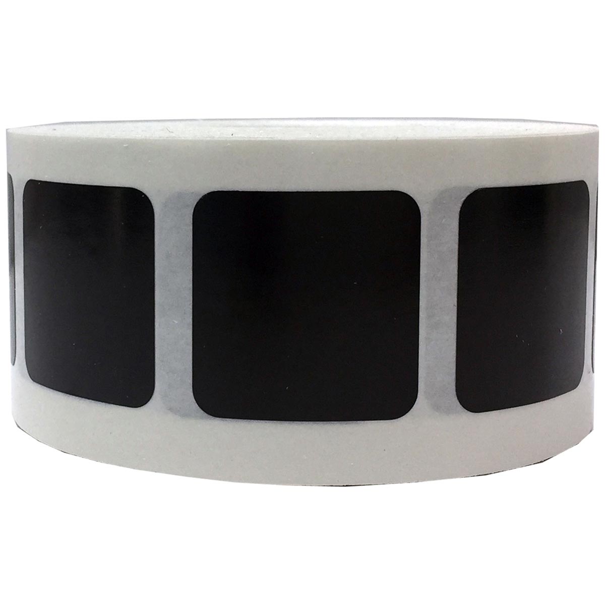 Black Stickers 1" Square QTY 500 Black Stickers 1" Square QTY 500