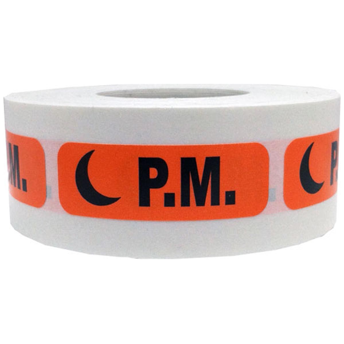 P.M. Medication Pharmacy Warning Labels .5" x 1.5" Quantity 500