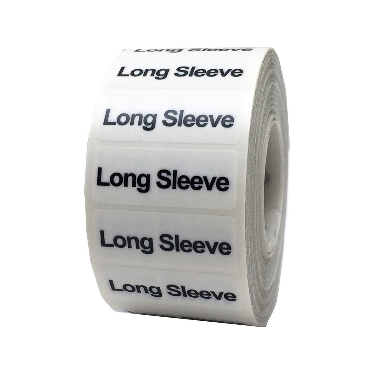 Standard Clear Long Sleeve Size Strip Labels for Retail Shirts 1.25″ x 5″ QTY 125 Standard Clear Long Sleeve Size Strip Labels for Retail Shirts 1.25″ x 5″ QTY 125