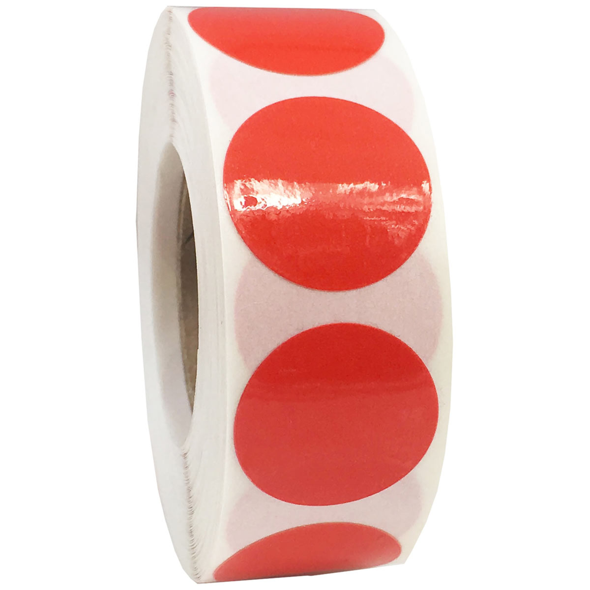 Red Weather Resistant Labels 3/4" Round QTY 500 Red Weather Resistant Labels 3/4" Round QTY 500