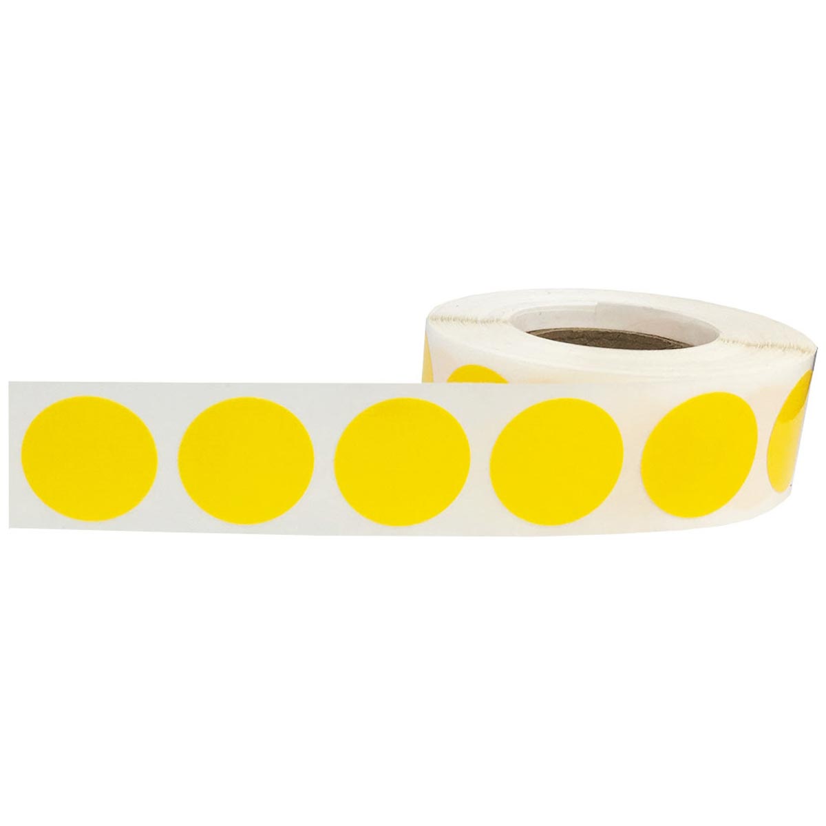 Yellow Weather Resistant Labels 3/4" Round QTY 500 Yellow Weather Resistant Labels 3/4" Round QTY 500