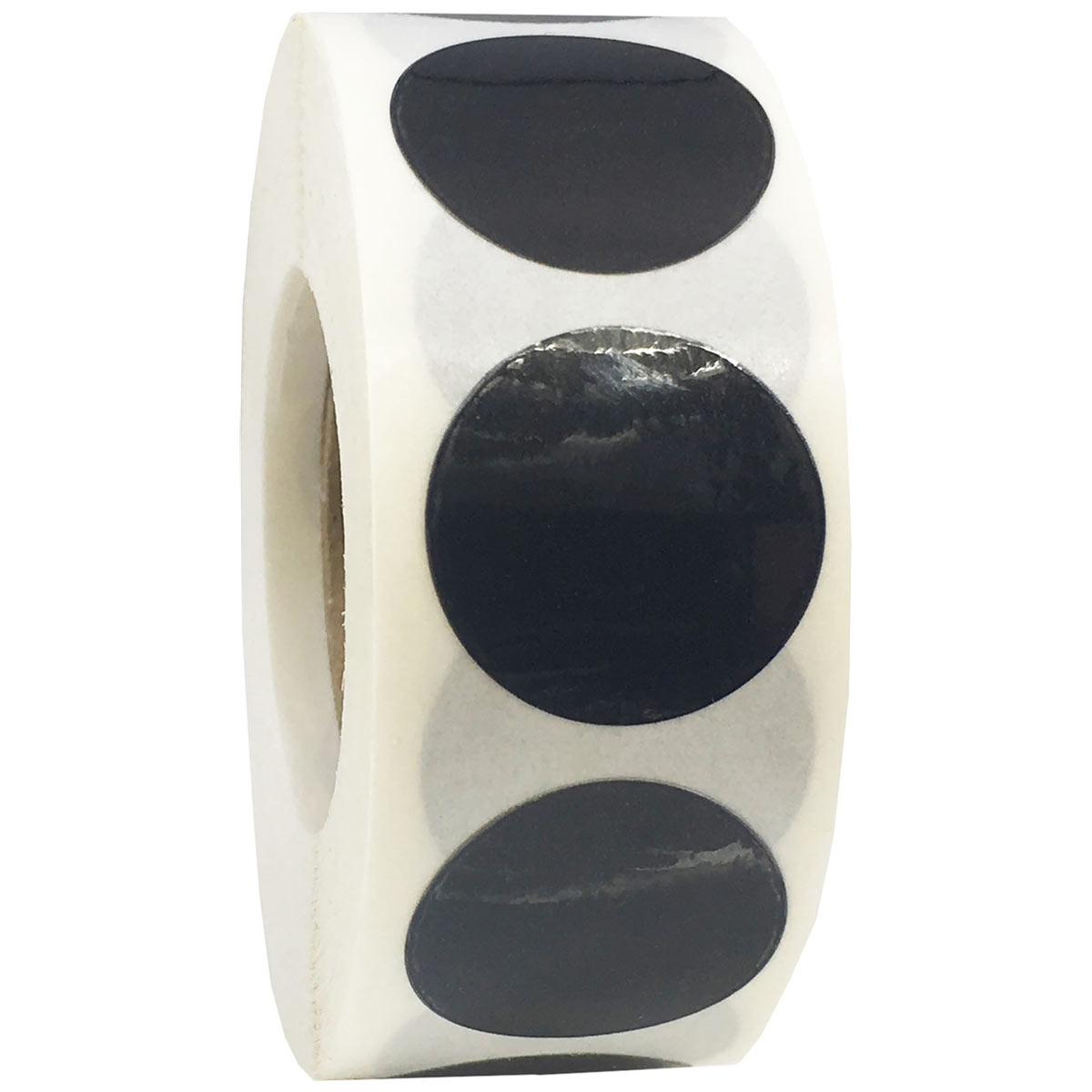 Black Weather Resistant Labels 3/4" Round QTY 500 Black Weather Resistant Labels 3/4" Round QTY 500