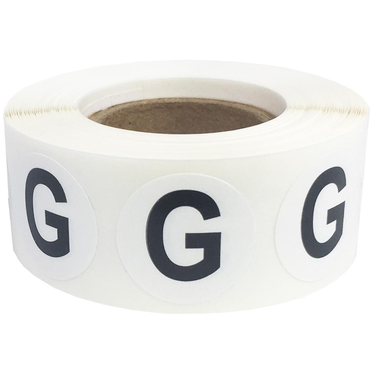 Letter G Stickers 3/4" Round QTY 500 Letter G Stickers 3/4" Round QTY 500