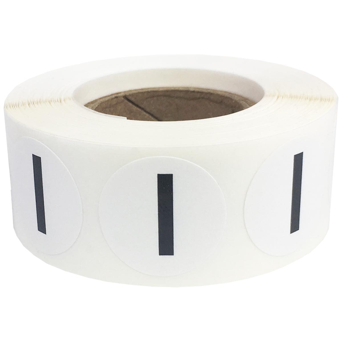 Letter I Stickers 3/4" Round QTY 500 Letter I Stickers 3/4" Round QTY 500