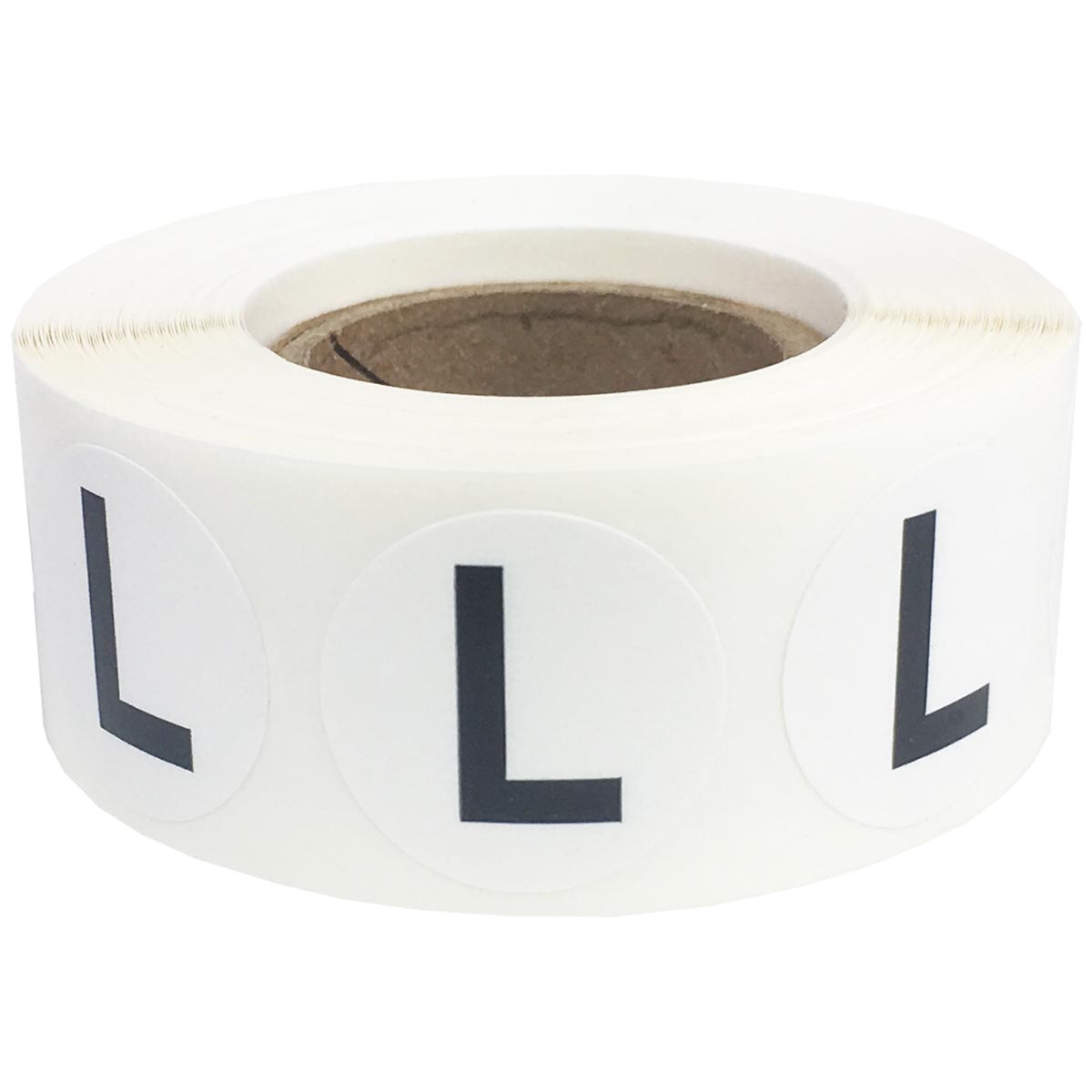 Letter L Stickers 3/4" Round QTY 500