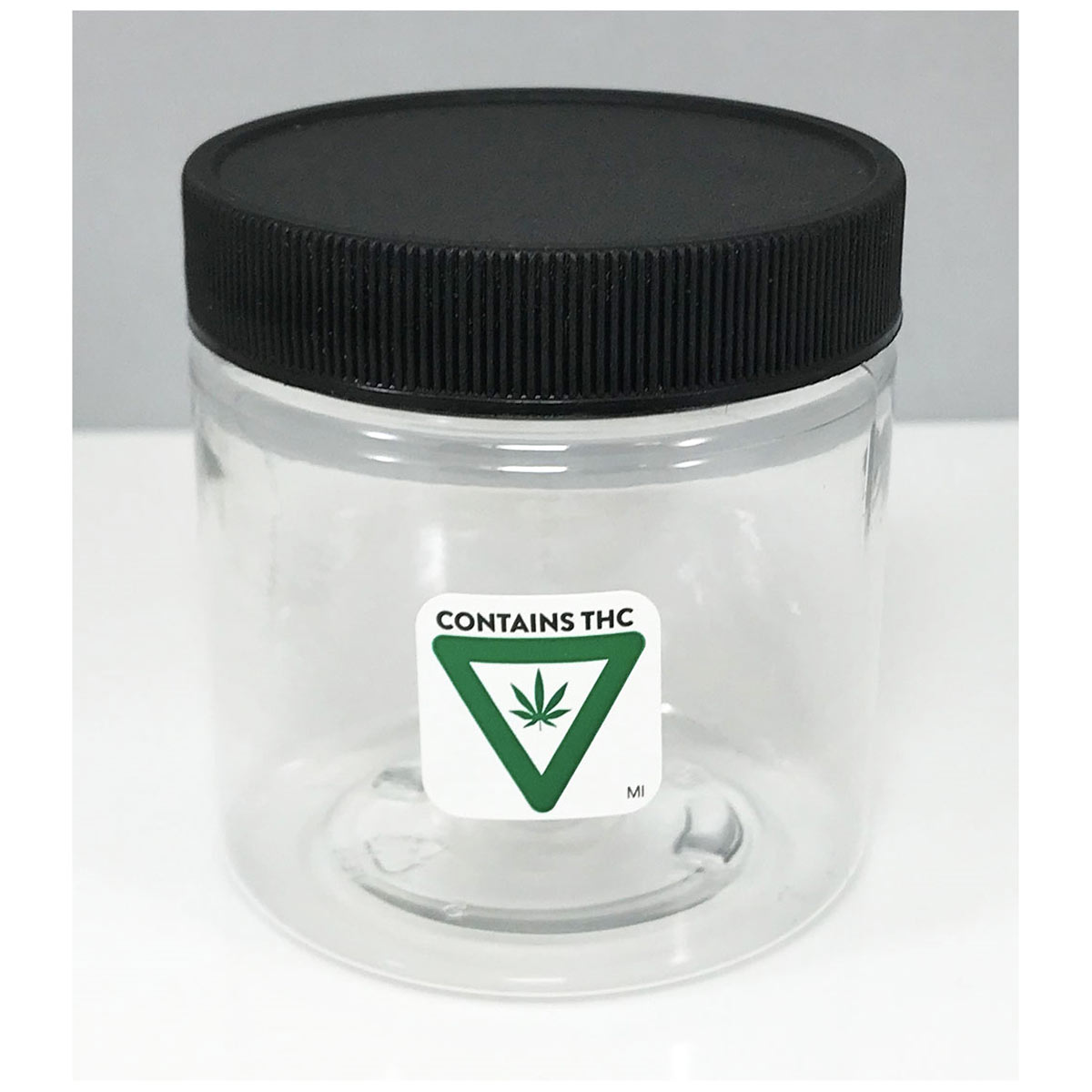 Michigan Contains THC Cannabis Warning Labels QTY 500