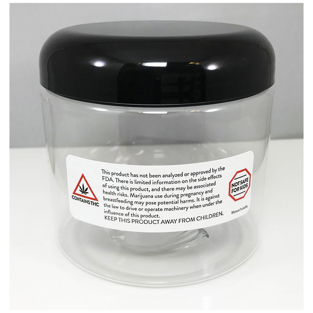 Massachusetts Marijuana FDA Warning Labels QTY 500 Massachusetts Marijuana FDA Warning Labels QTY 500