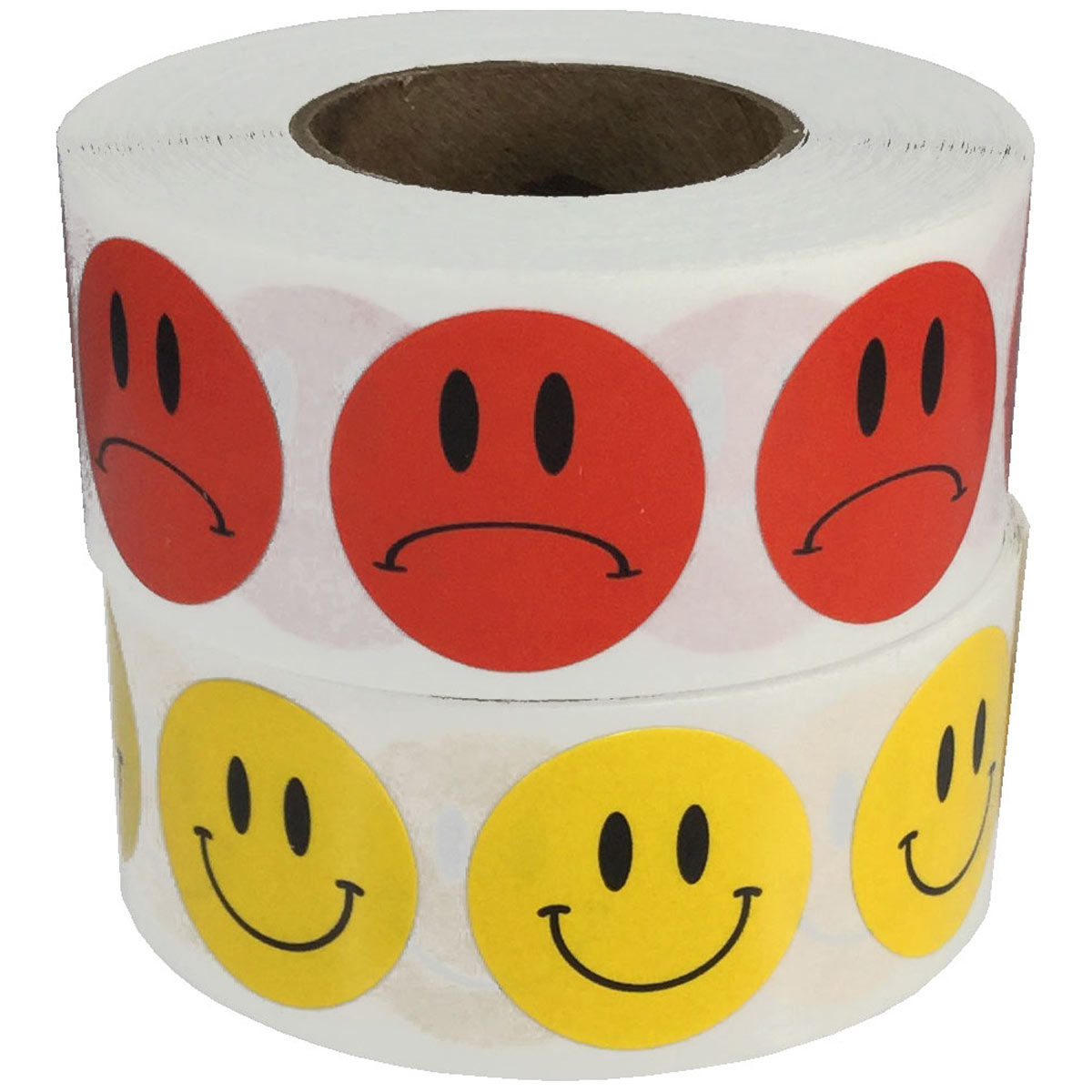 Smiley Face Sad Face Stickers Combo Pack