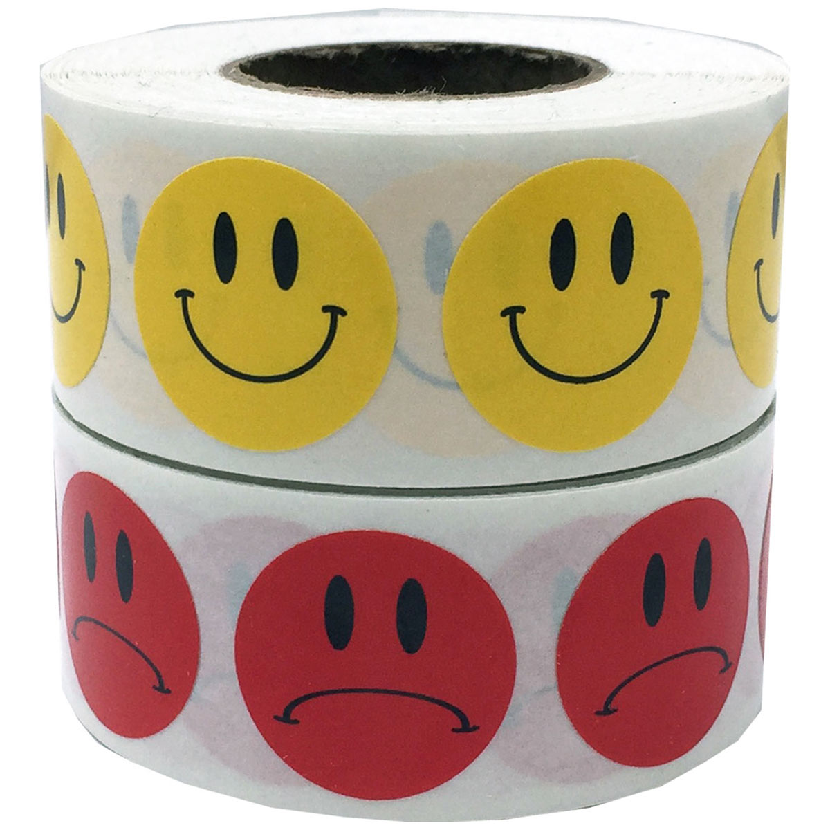 Smiley Face Sad Face Stickers Combo Pack