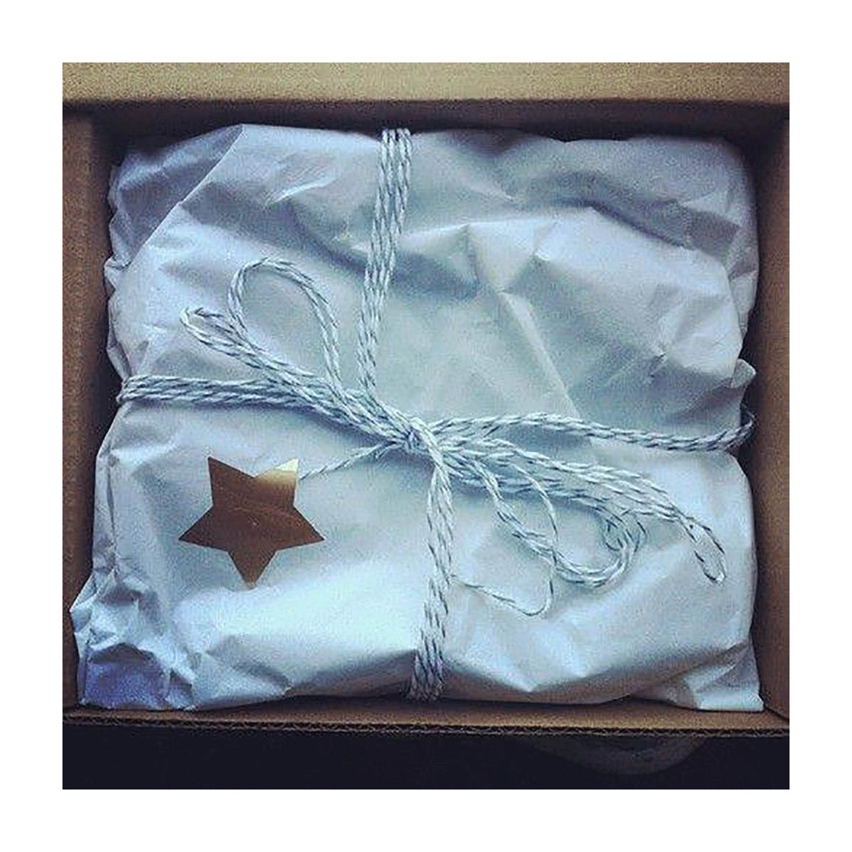 Silver Star Stickers 3/4" QTY 500