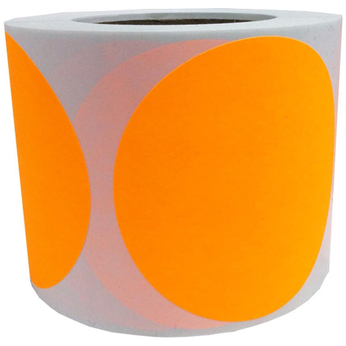 Fluorescent Color Coding Labels 4" Round QTY 500 Fluorescent Color Coding Labels 4" Round QTY 500