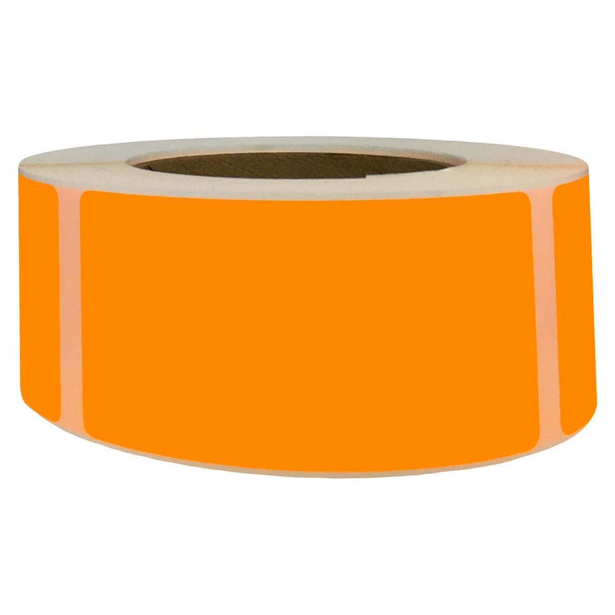 Fluorescent Color Labels 2" x 4" Rectangle QTY 500