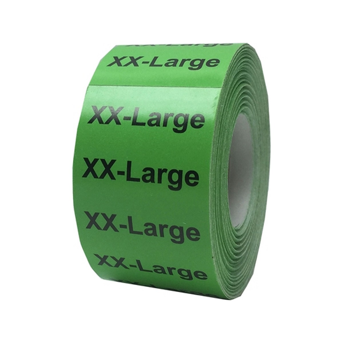 Color Coded Size Strip Labels for Retail Shirts | 1.25" x 5" QTY 125 Color Coded Size Strip Labels for Retail Shirts | 1.25" x 5" QTY 125