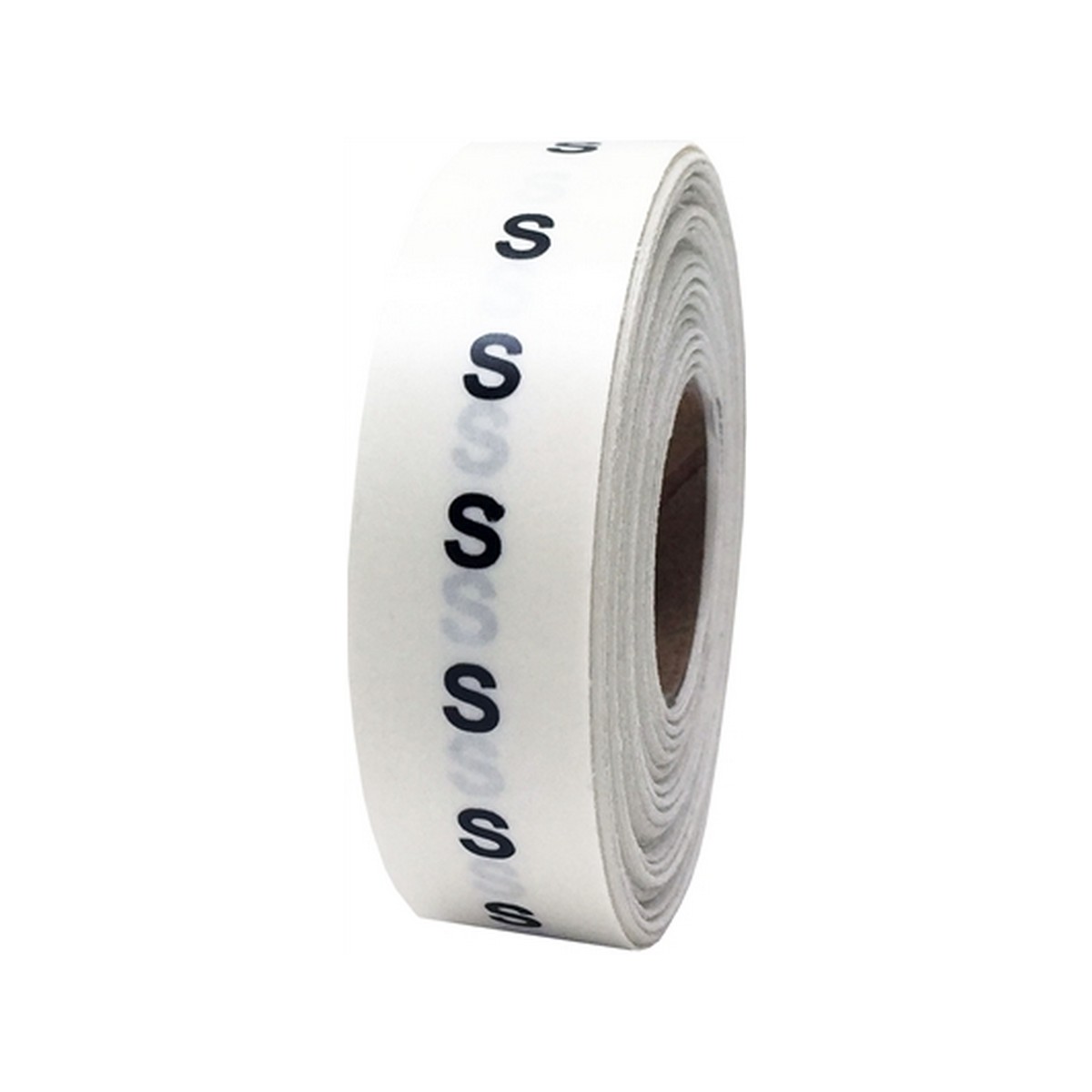 Ultra Clear Size Strip Stickers for Retail Clothing | 3/4″ x 4″ QTY 200