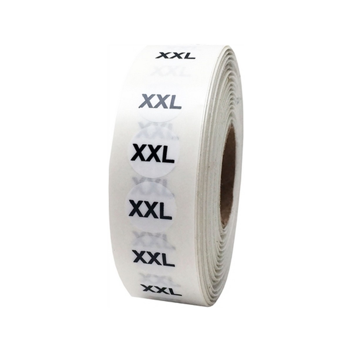 Ultra Clear Size Strip Stickers for Retail Clothing | 3/4″ x 4″ QTY 200