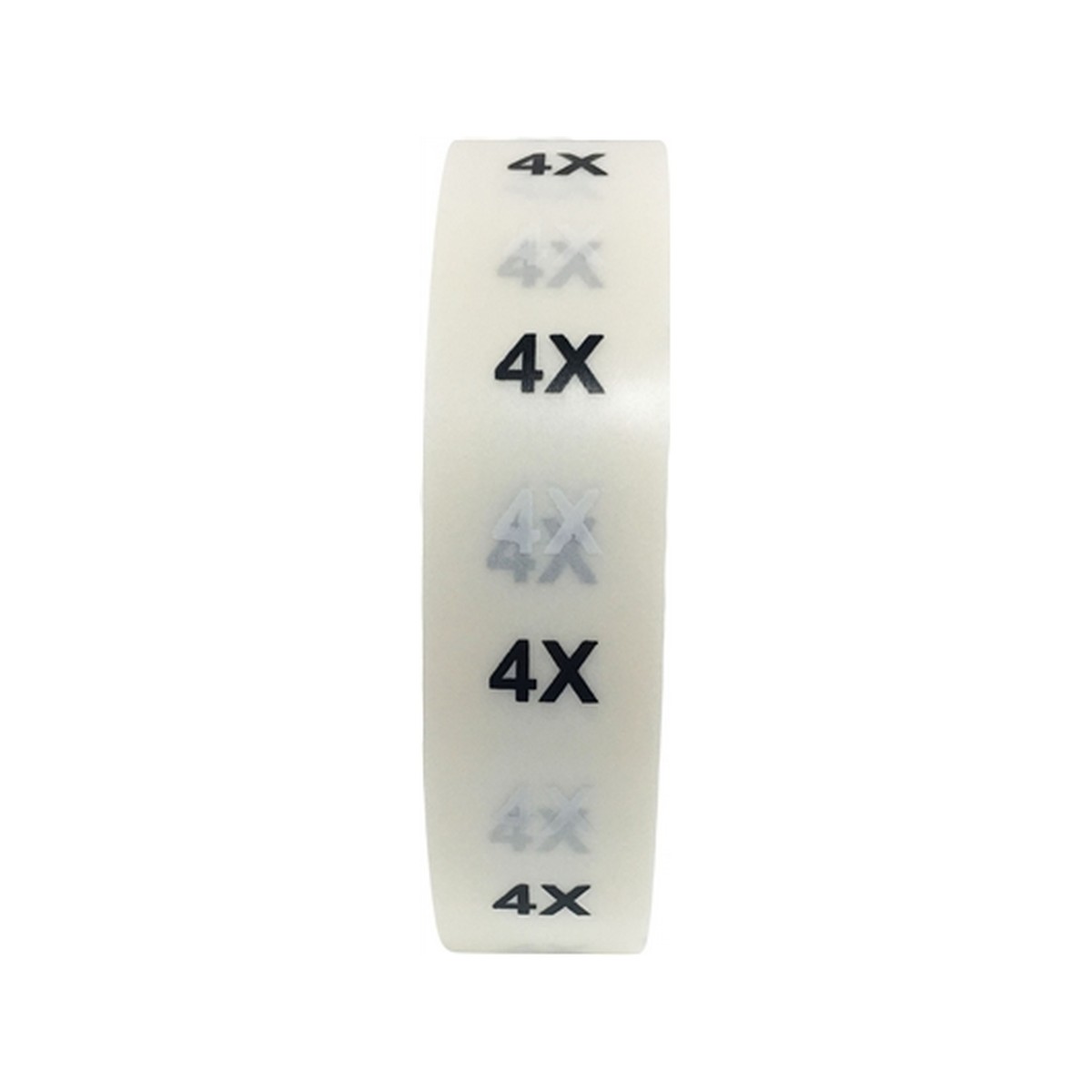 Ultra Clear Thin Long Size Strip Labels for Retail Shirts | 3/4″ x 6″ QTY 200