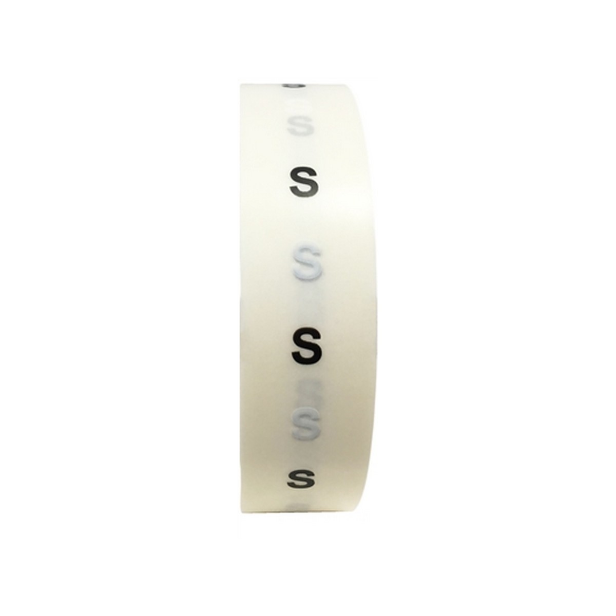 Ultra Clear Thin Long Size Strip Labels for Retail Shirts | 3/4″ x 6″ QTY 200