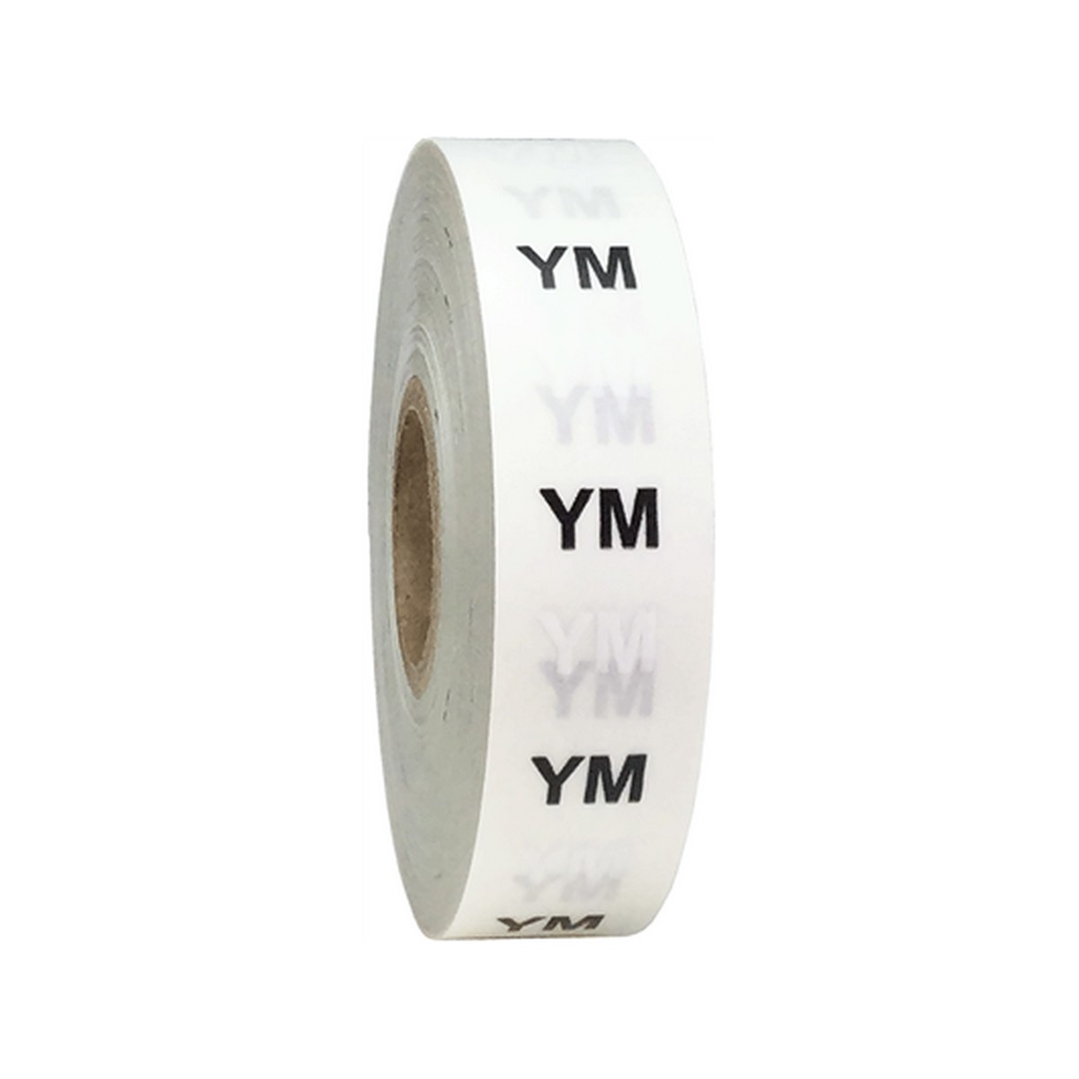 Youth Apparel Size Strip Stickers for Retail Shirts | Clear 3/4″ x 6″ QTY 200