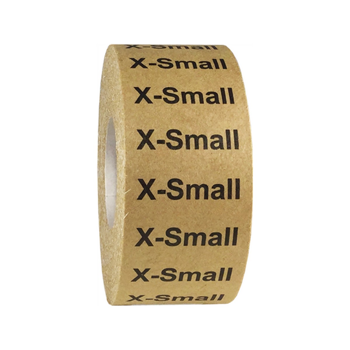 Kraft Size Strip Labels for Shirts 1.25" x 5" QTY 125
