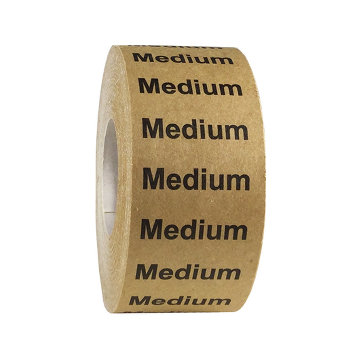 Kraft Size Strip Labels for Shirts 1.25" x 5" QTY 125