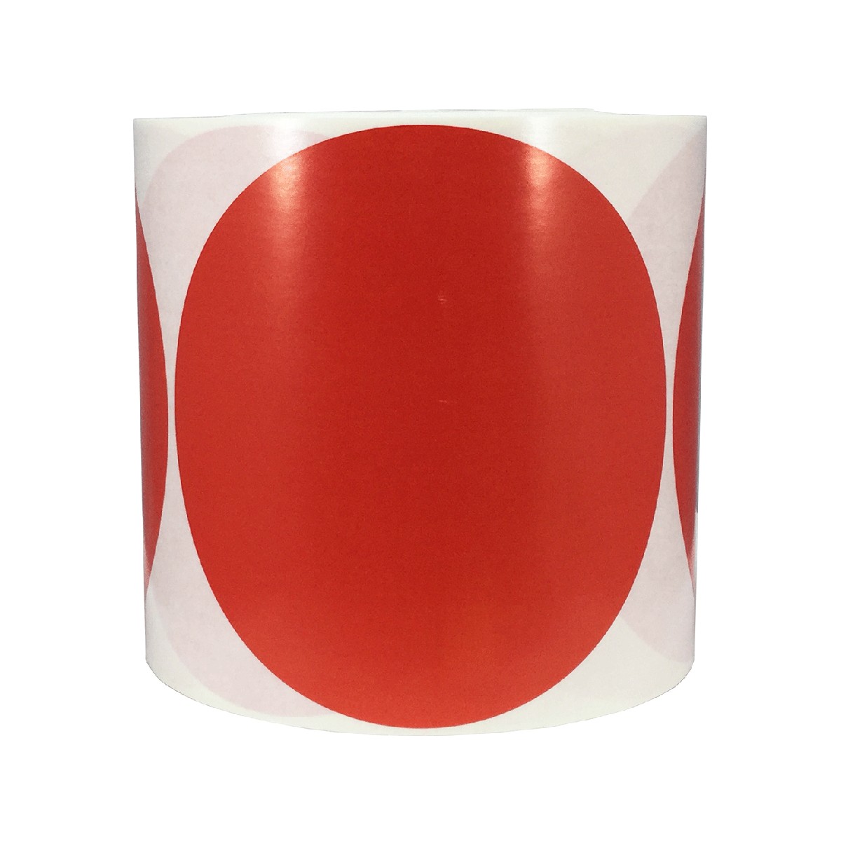 Red Stickers Large 5" Round QTY 500 Red Stickers Large 5" Round QTY 500