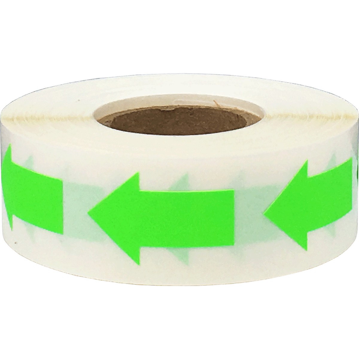 Fluorescent Color Arrow Stickers 1" QTY 500