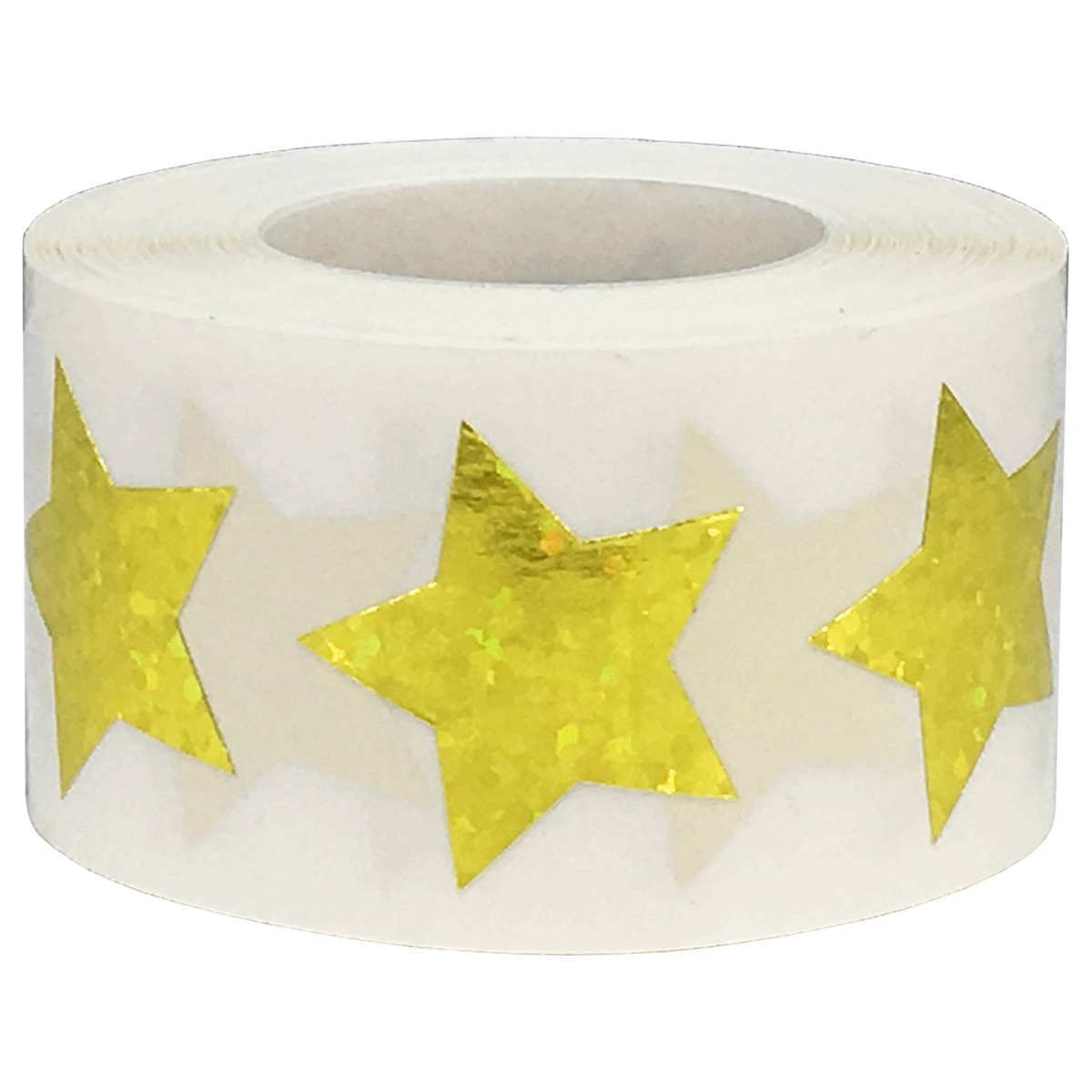 Yellow Sparkle Star Stickers 1" Inch Yellow Sparkle Star Stickers 1" Inch