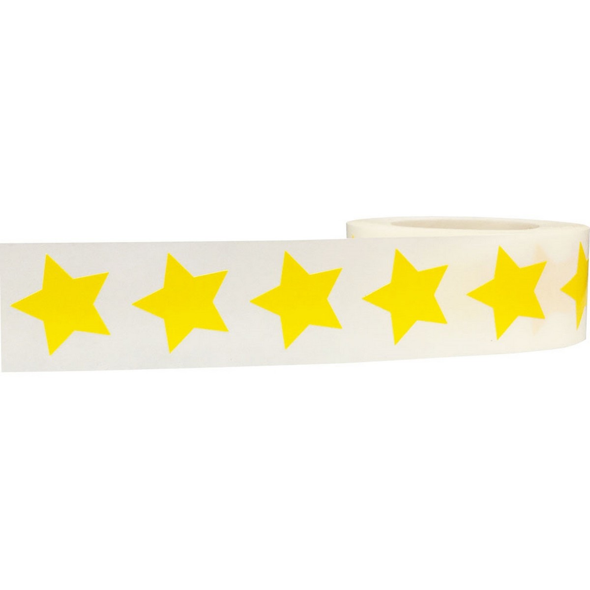 Yellow Star Stickers 3/4" QTY 500