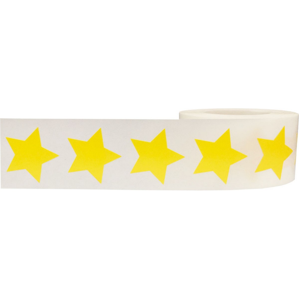 Yellow Star Stickers 1" QTY 500 Yellow Star Stickers 1" QTY 500