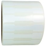 White Blank Barbell Tamper Labels