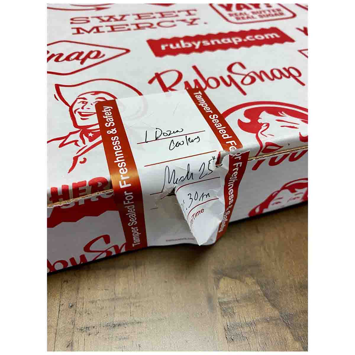 Tamper Sealed For Freshness and Safety Labels | 2 x 4"