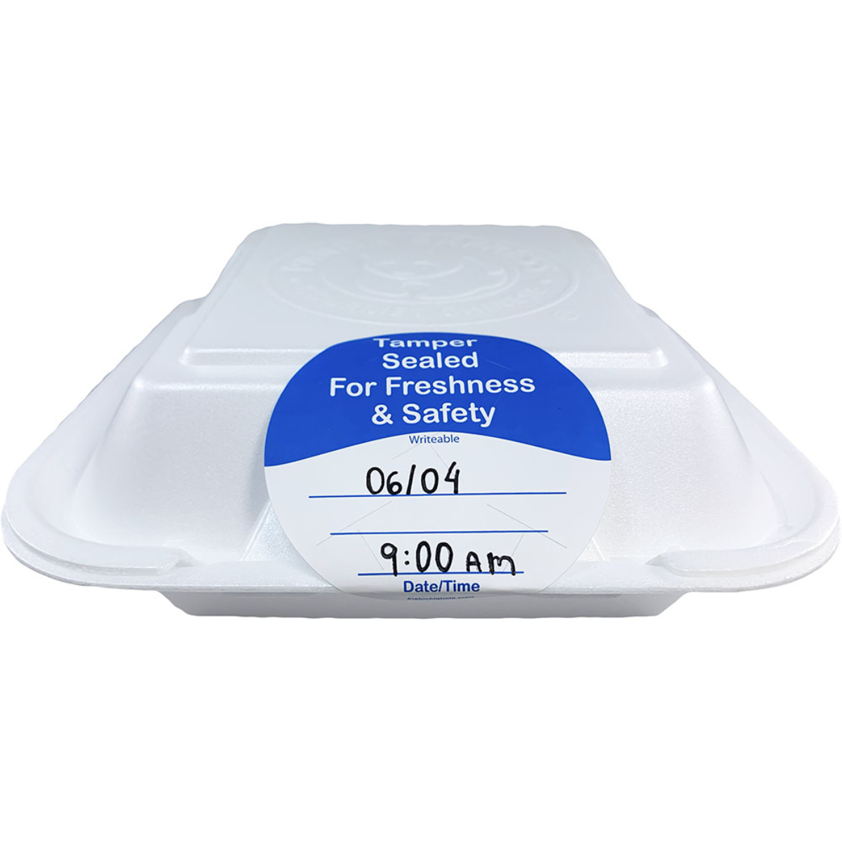 Sealed For Freshness and Safety Labels | Blue 3" Round QTY 500 Sealed For Freshness and Safety Labels | Blue 3" Round QTY 500