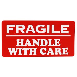 Fragile Handle with Care Labels 2 x 4" Quantity 500 Fragile Handle with Care Labels 2 x 4" Quantity 500