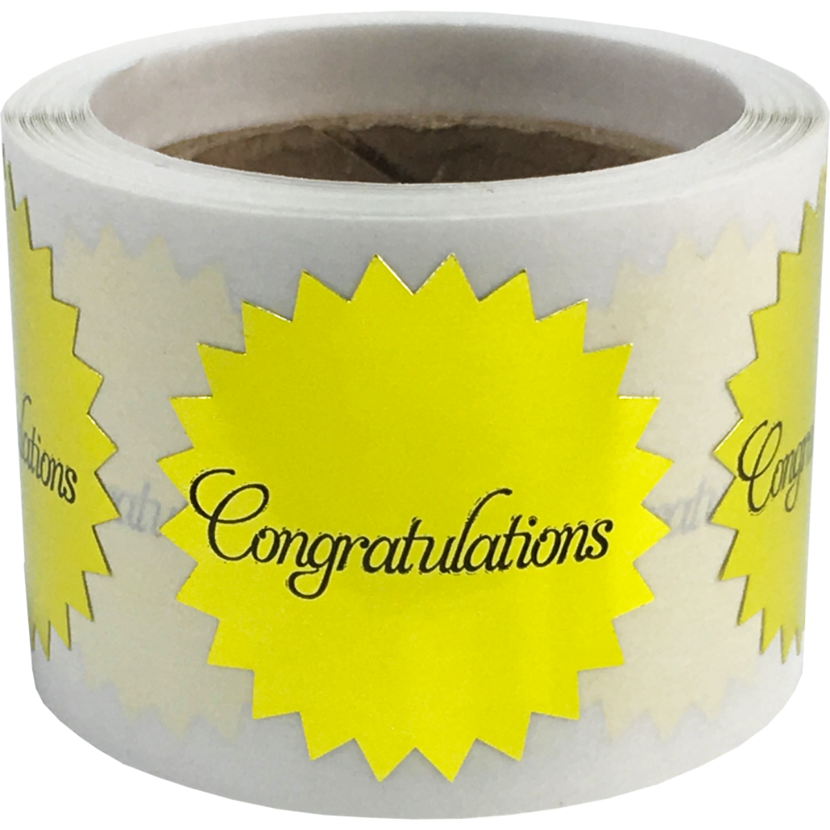 Congratulations Stickers/Seals 1"