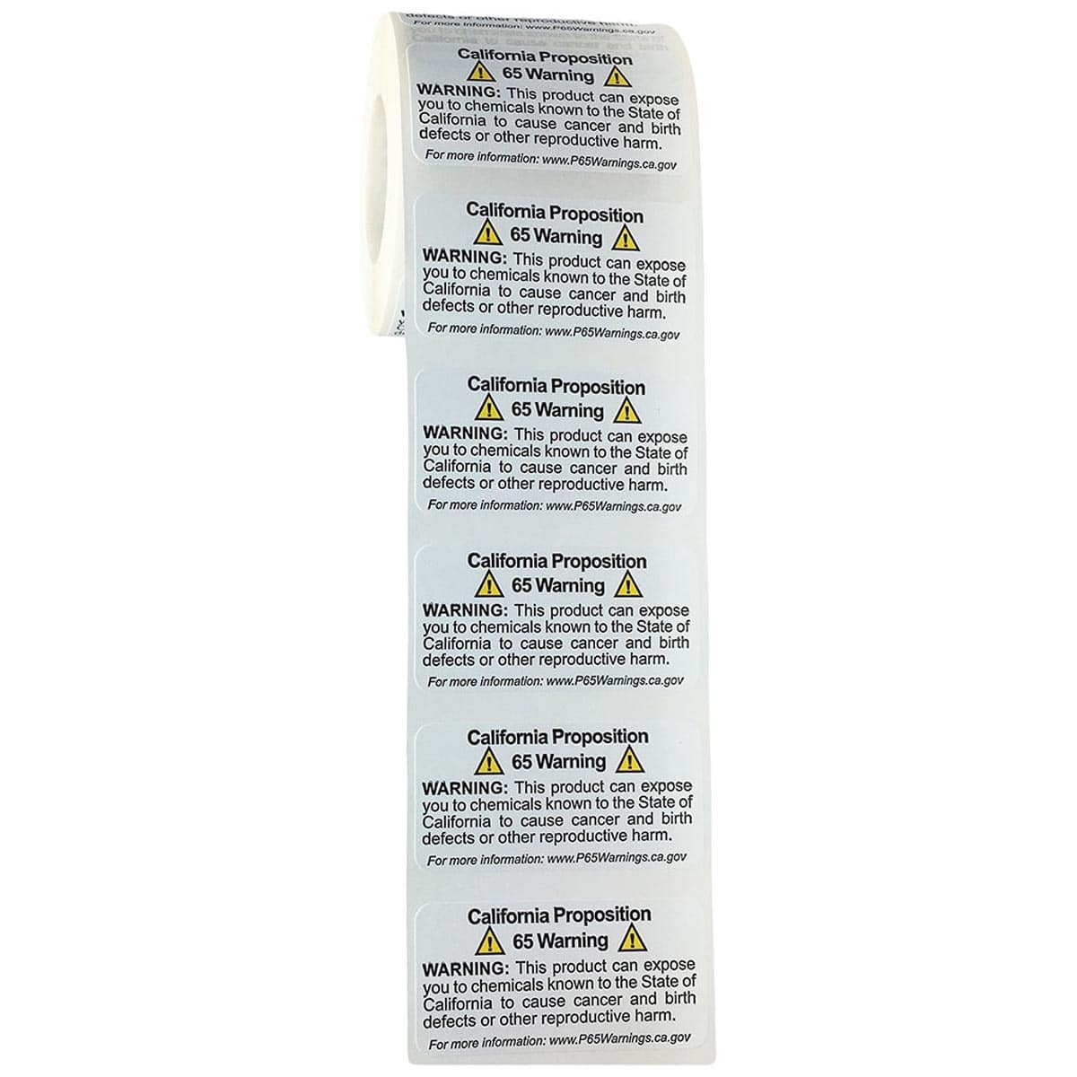 Prop 65 Labels Exposure to Chemicals Warning QTY 500 Prop 65 Labels Exposure to Chemicals Warning QTY 500