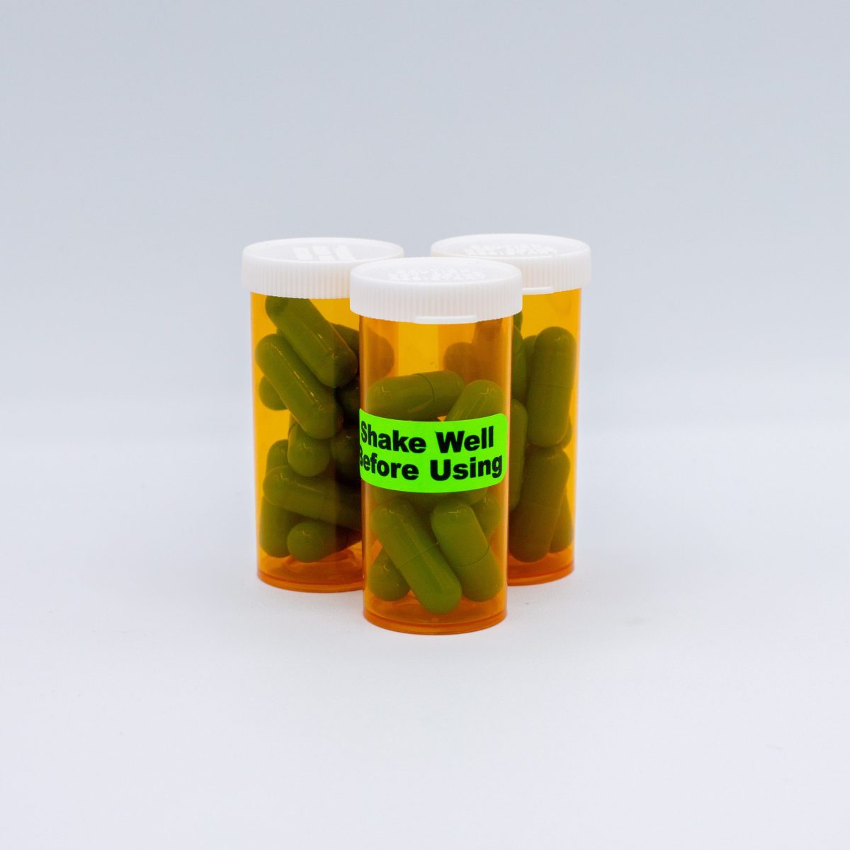 P.M. Medication Pharmacy Warning Labels .5" x 1.5" Quantity 500