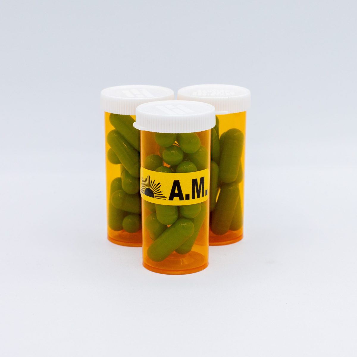 P.M. Medication Pharmacy Warning Labels .5" x 1.5" Quantity 500
