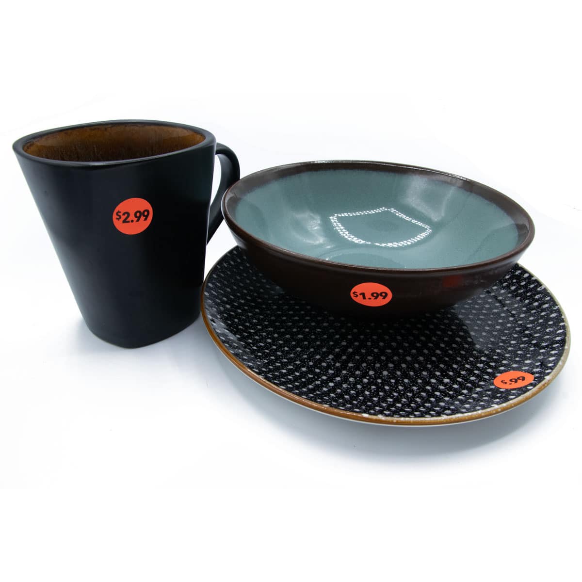 $2.99 Price Stickers Fluorescent Red 3/4" Round Quantity 500