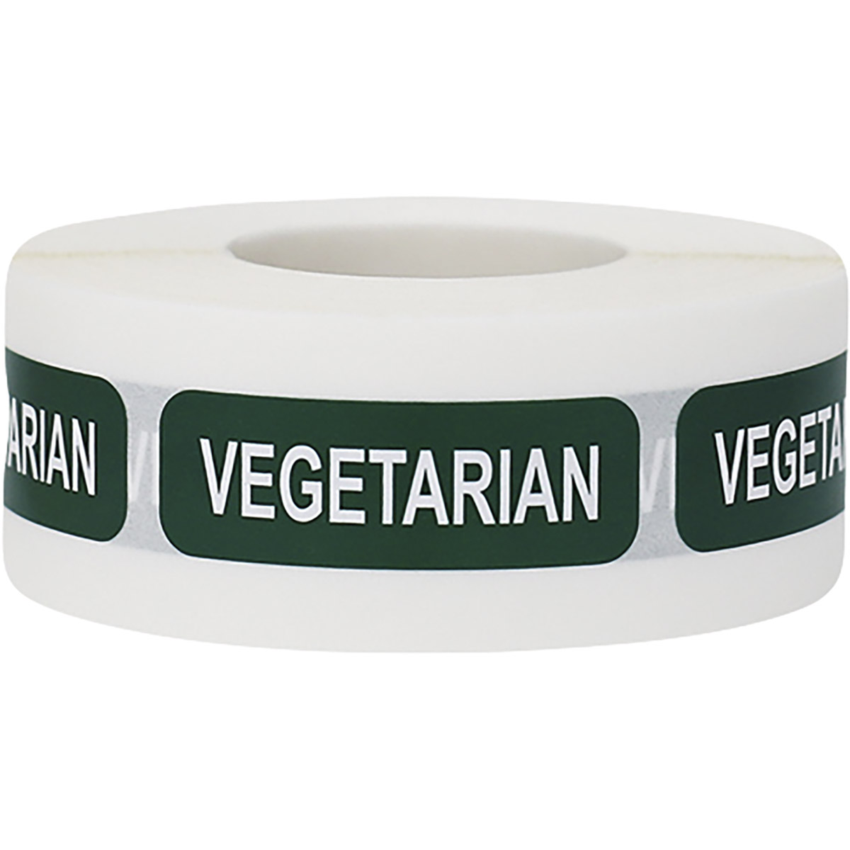 Vegetarian Healthcare Labels 0.5 x 1.5" QTY 500 Vegetarian Healthcare Labels 0.5 x 1.5" QTY 500