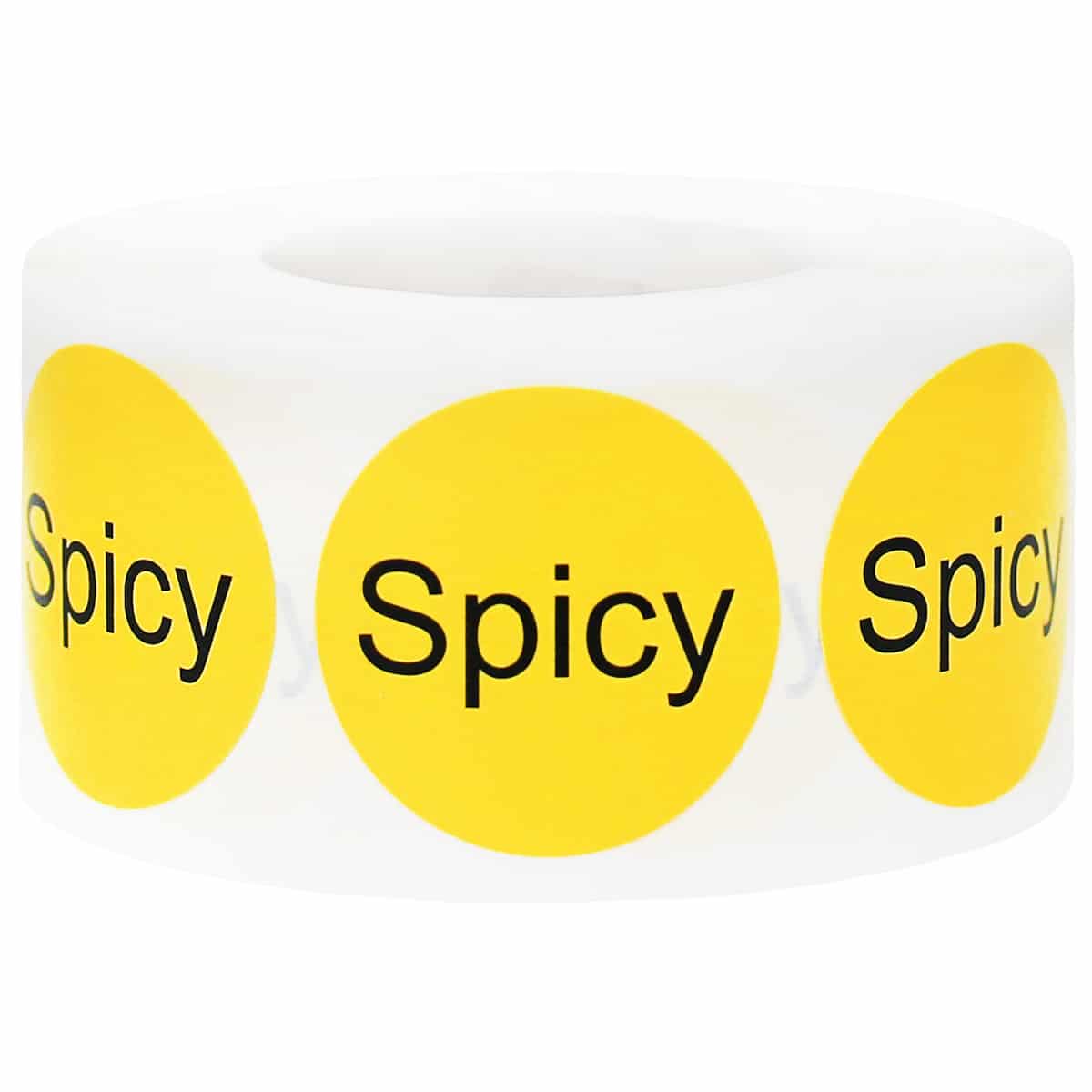 Labels that Say Spicy QTY 500