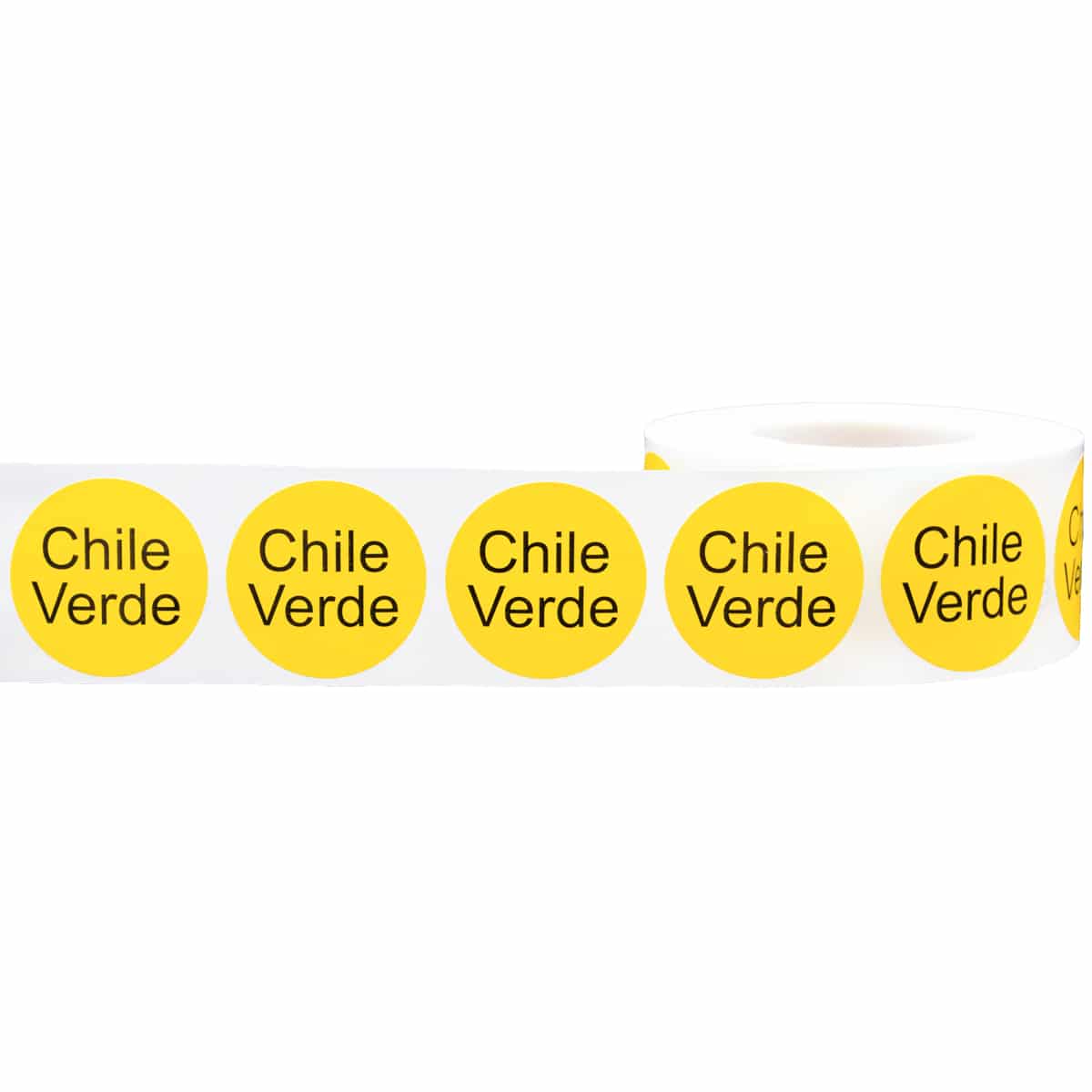 Chile Verde Deli Labels QTY 500