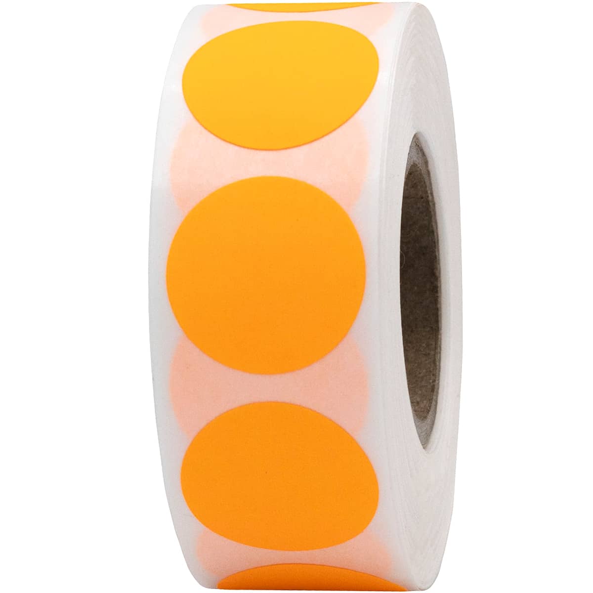 Fluorescent Color Labels 3/4" Round QTY 500 Fluorescent Color Labels 3/4" Round QTY 500