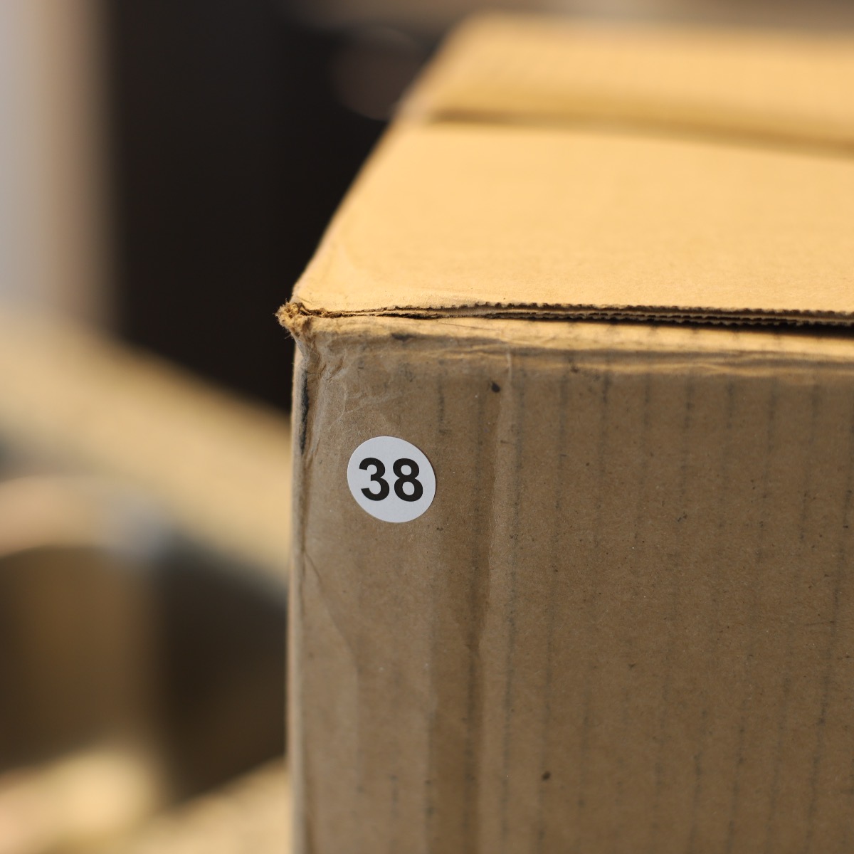 Number 38 Labels 3/4" Round Quantity 500 Number 38 Labels 3/4" Round Quantity 500