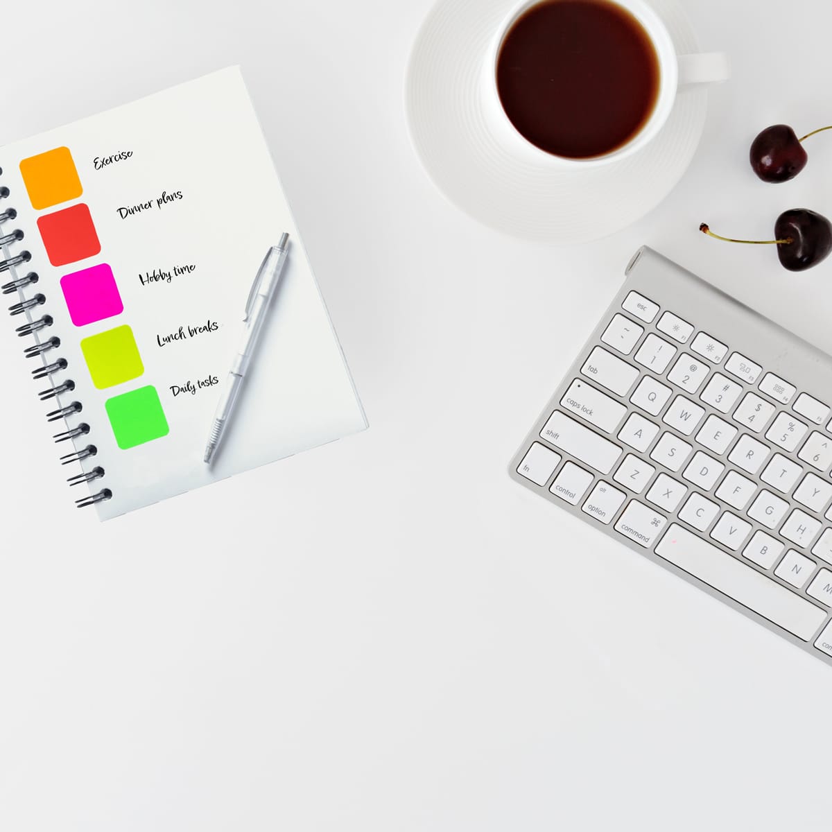 Fluorescent Orange Stickers 1" Square QTY 500 Fluorescent Orange Stickers 1" Square QTY 500