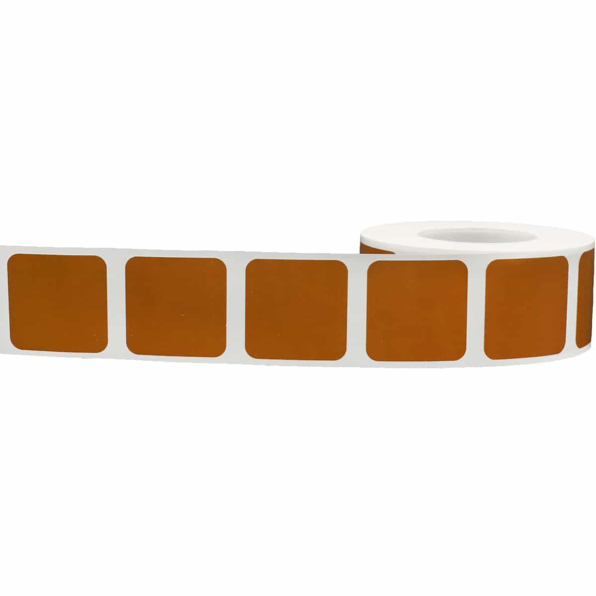 Tan Stickers 1" Square QTY 500 Tan Stickers 1" Square QTY 500