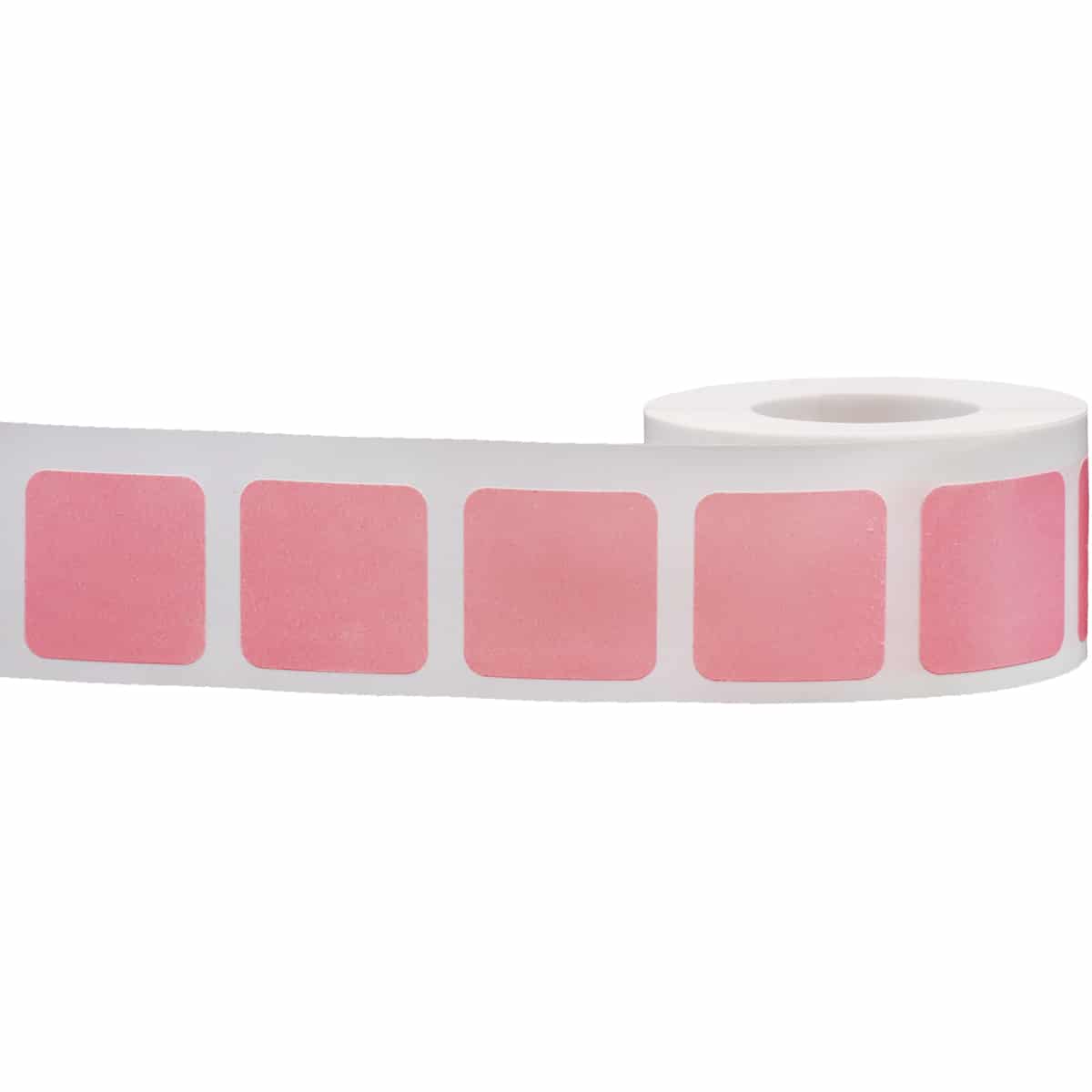 Pink Stickers 1" Square QTY 500 Pink Stickers 1" Square QTY 500