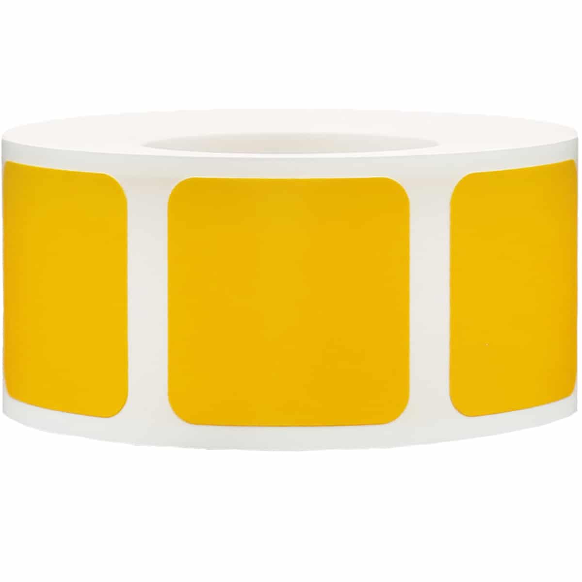 Yellow Stickers 1" Square QTY 500 Yellow Stickers 1" Square QTY 500
